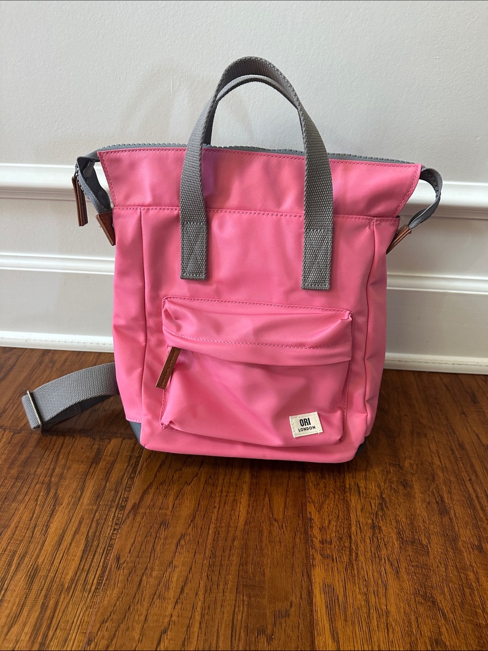 Ori London Pink Bantry Backpack